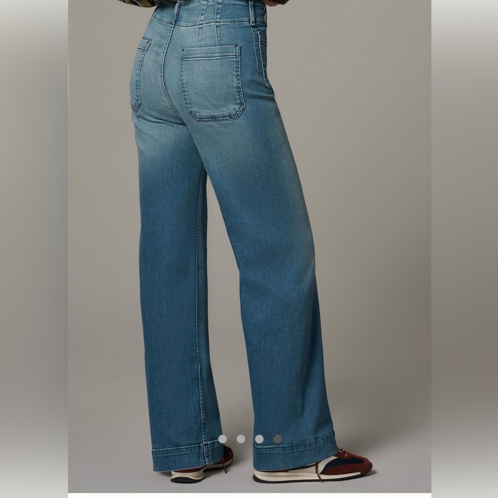 Maeve The Colette Medium Blue Wide-Leg Jeans - Picture 11 of 13